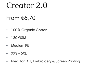 Nouvelle fonctionnalité : infos claires sur chaque vêtement